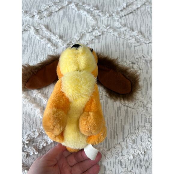 Vintage Disneyland Walt Disney World Lady and The Tramp Plush Toy Dog 7inch - Picture 5 of 7